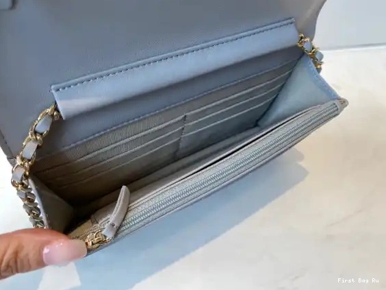 Firstbag Ru CHAIN WALLET LAMBSKIN CHANEL 0520